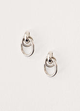 Above It Earrings - Silver