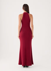 Ainslee Maxi Dress - Maroon