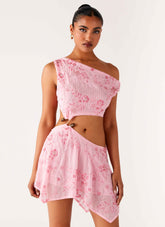 Aletta Sequin Mini Dress - Pink