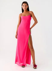 Alouette Maxi Dress - Fuchsia