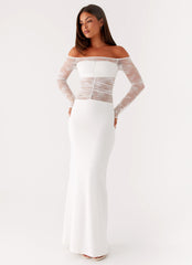 Avi Maxi Dress - White