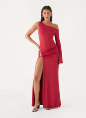 Bellarose Maxi Dress - Pomegranate Red