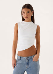 Briege Top - White