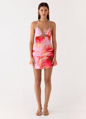 Ellinor Bead Top - Pink