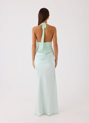 Emaretta Halter Maxi Dress - Mint
