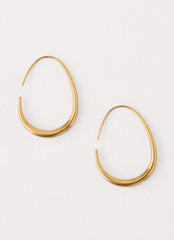 Evy Hoop Earrings - Gold