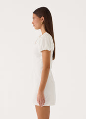 Fiora Mini Dress - White