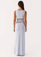 Karma Maxi Dress - Blue