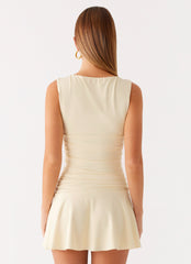Kelda Mini Dress - Yellow