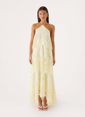 Lanaila Maxi Dress - Yellow