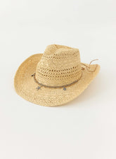 Late Checkout Cowboy Hat - Natural