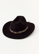 Lone Star Cowboy Hat - Black