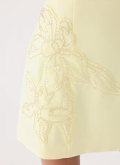 Marta Strapless Mini Dress - Yellow