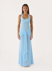 Myrhee Maxi Dress - Blue