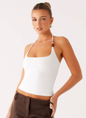Palm Beach Top - Ivory