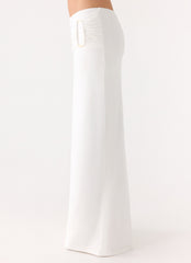 Rosanna Maxi Skirt - White