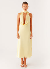 Sonny Midi Dress - Yellow