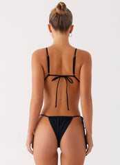 Vada Bikini Top - Black