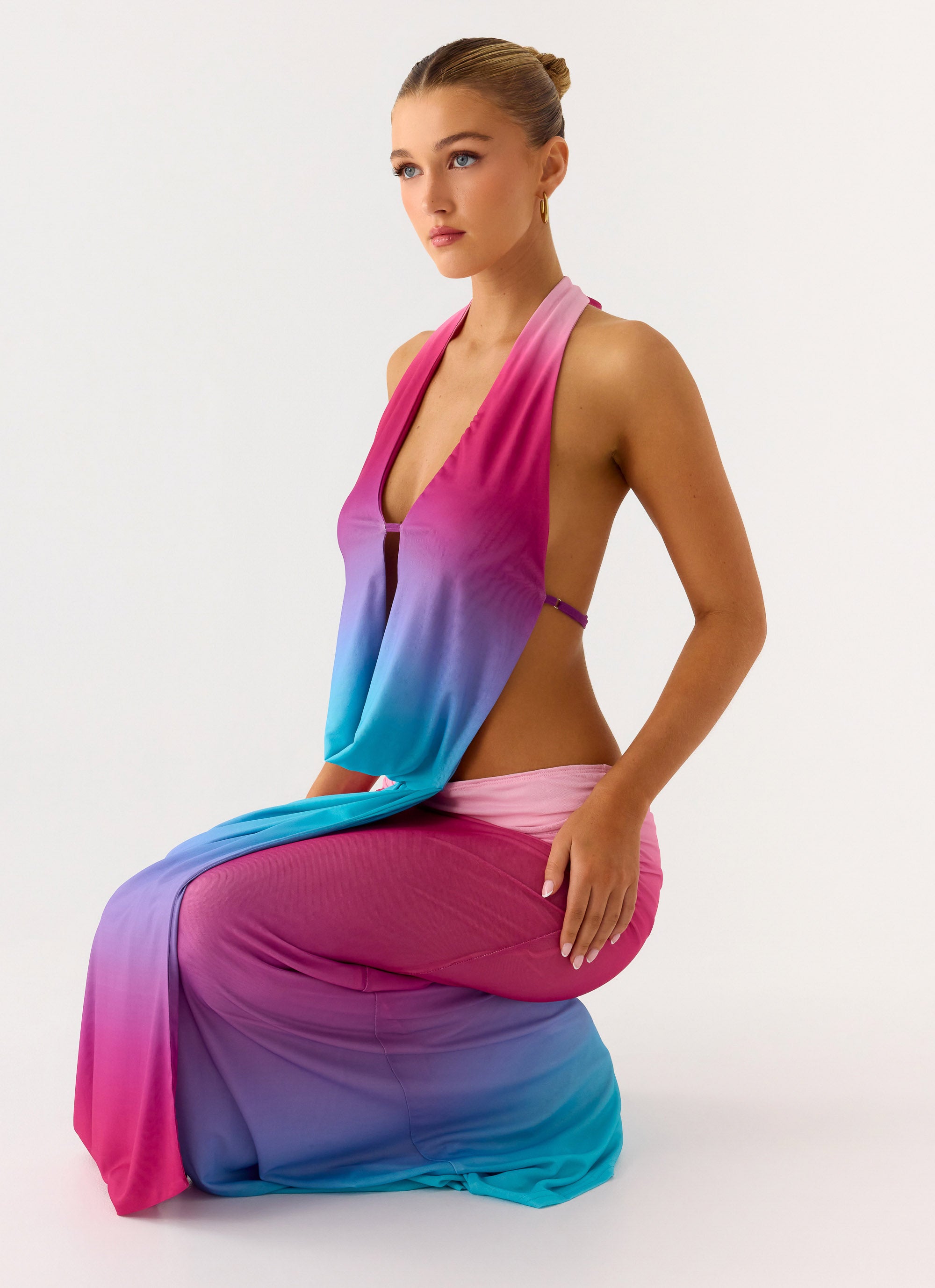 After Bloom Maxi Dress - Disco Ombre