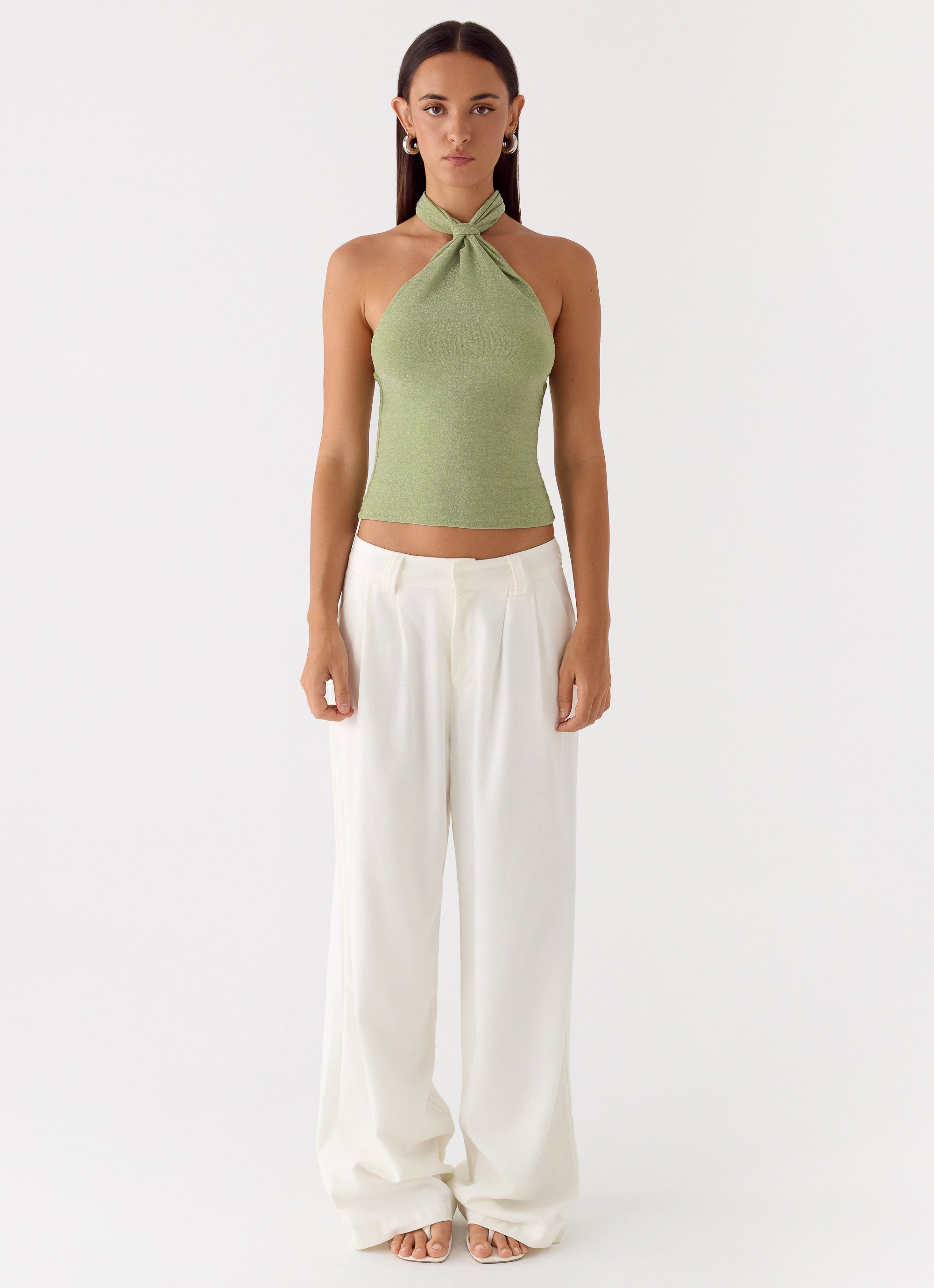 Amber Light Top - Sage