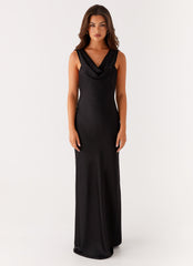 Arya Maxi Dress - Black