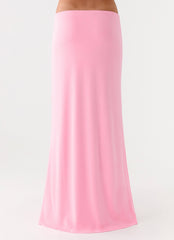 Ashi Maxi Skirt - Pink