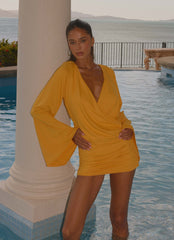 Azria Mini Dress - Saffron