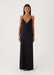 Bailie Maxi Dress - Black