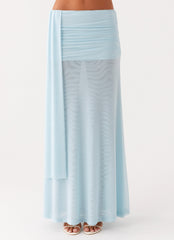 Blaze Maxi Skirt - Blue