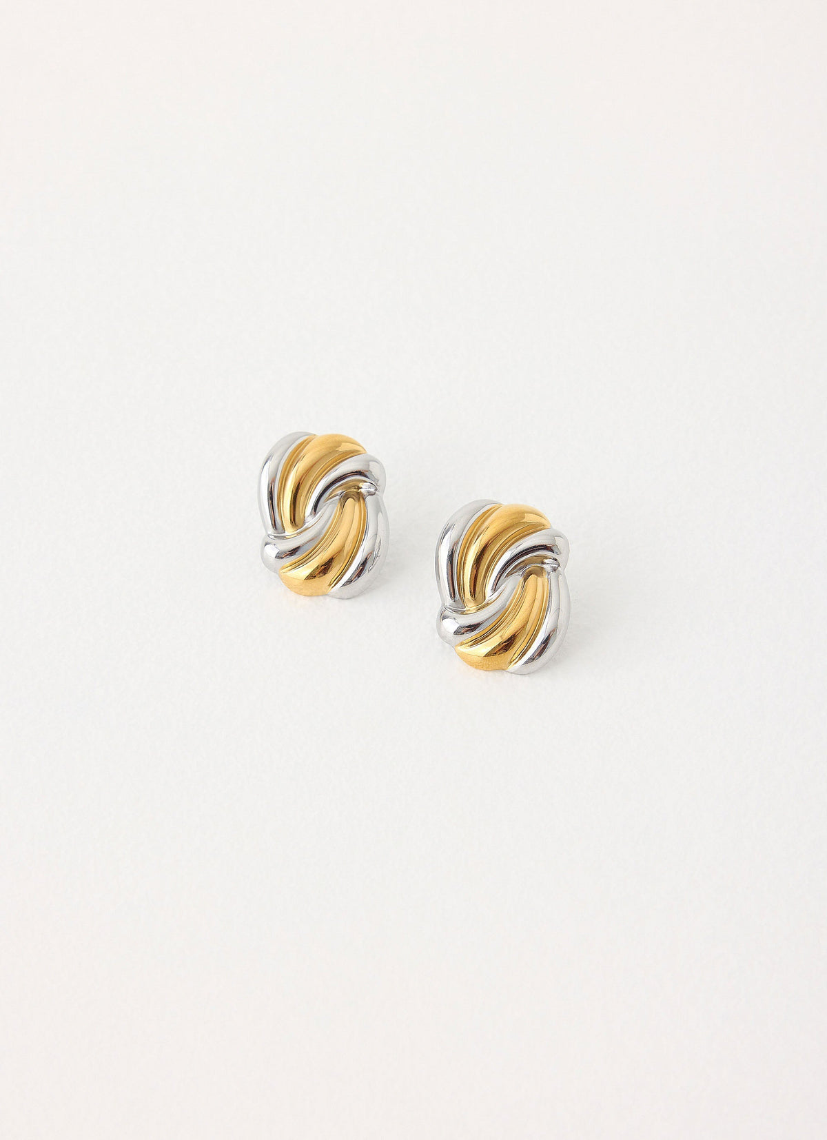 Blur Earrings - Gold/Silver