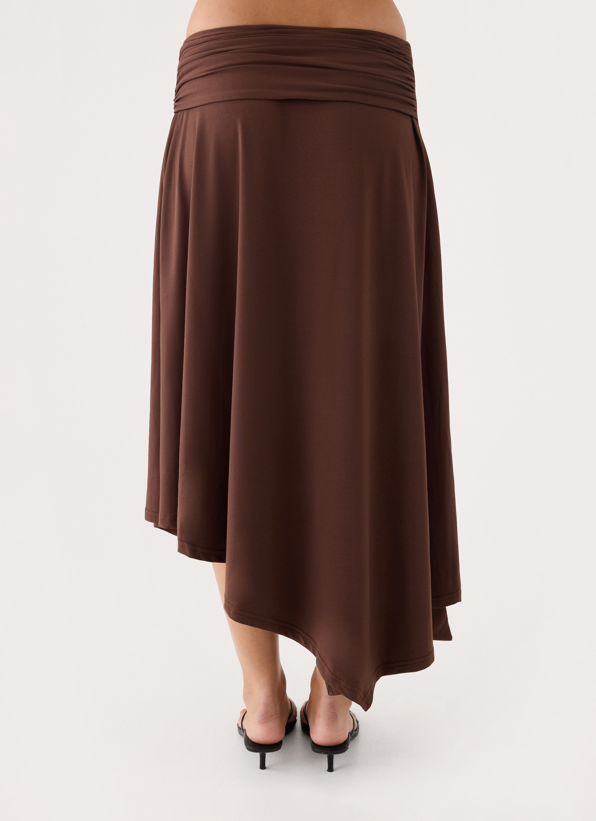 Briege Maxi Skirt - Chocolate