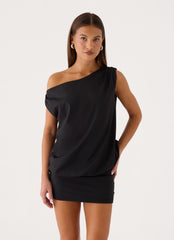 Caelen Mini Dress - Black