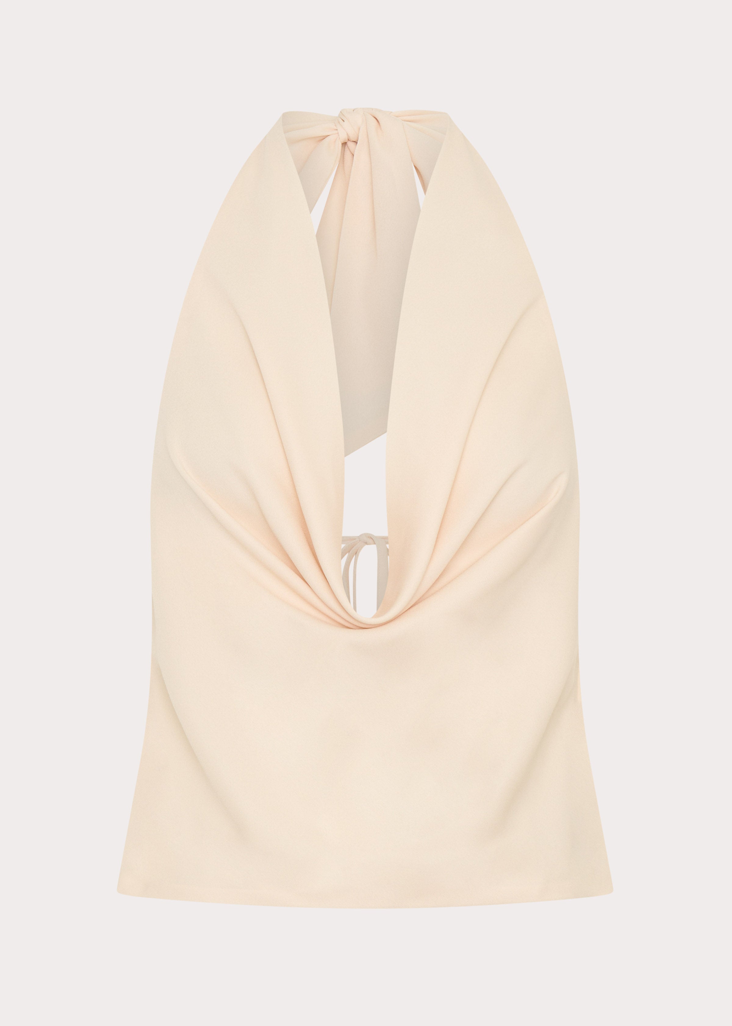 Charli Cowl Top - Lemon