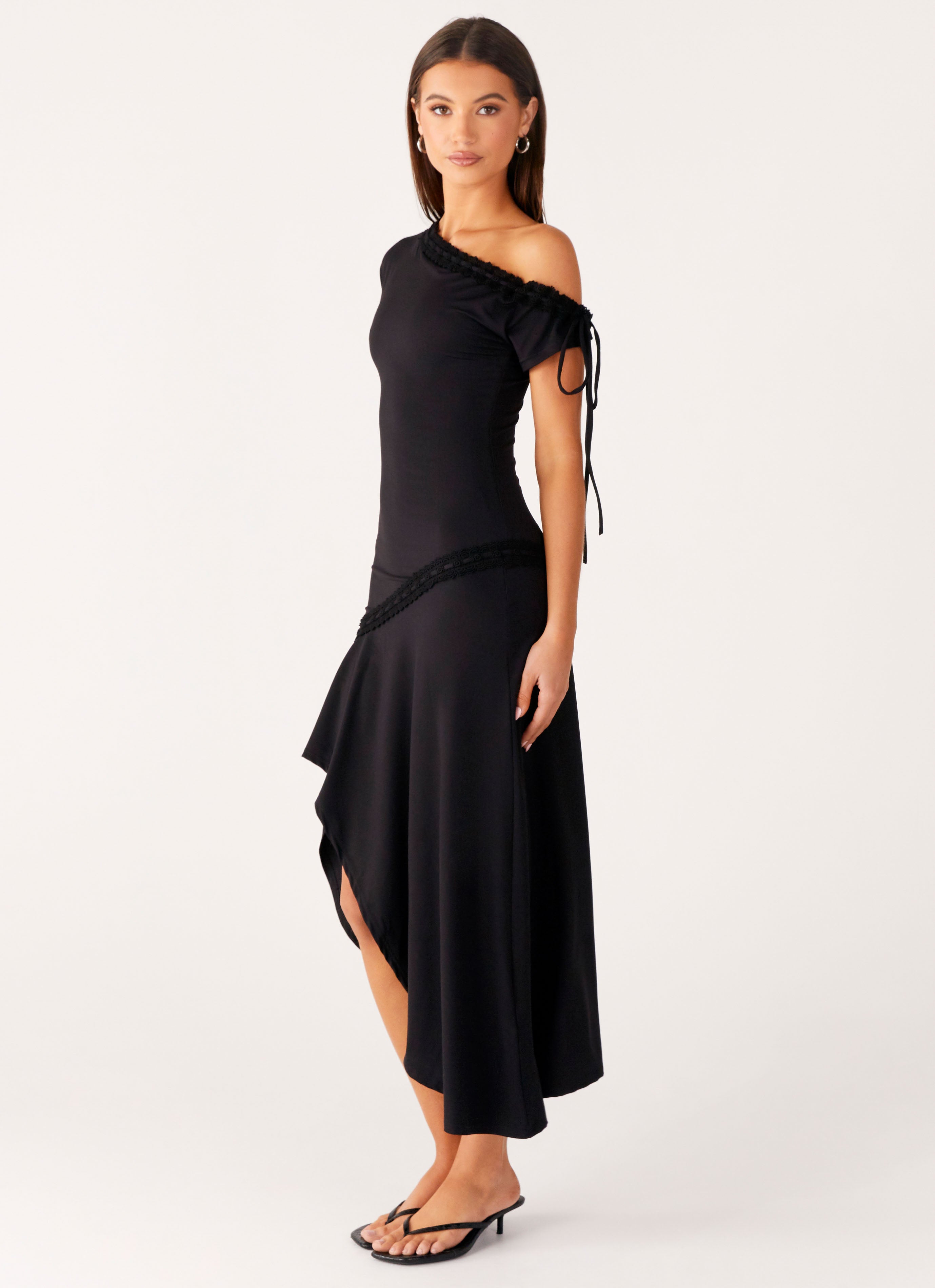 Downtown Midi Dress - Black