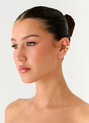 Power Trip Ear Cuffs - Gold
