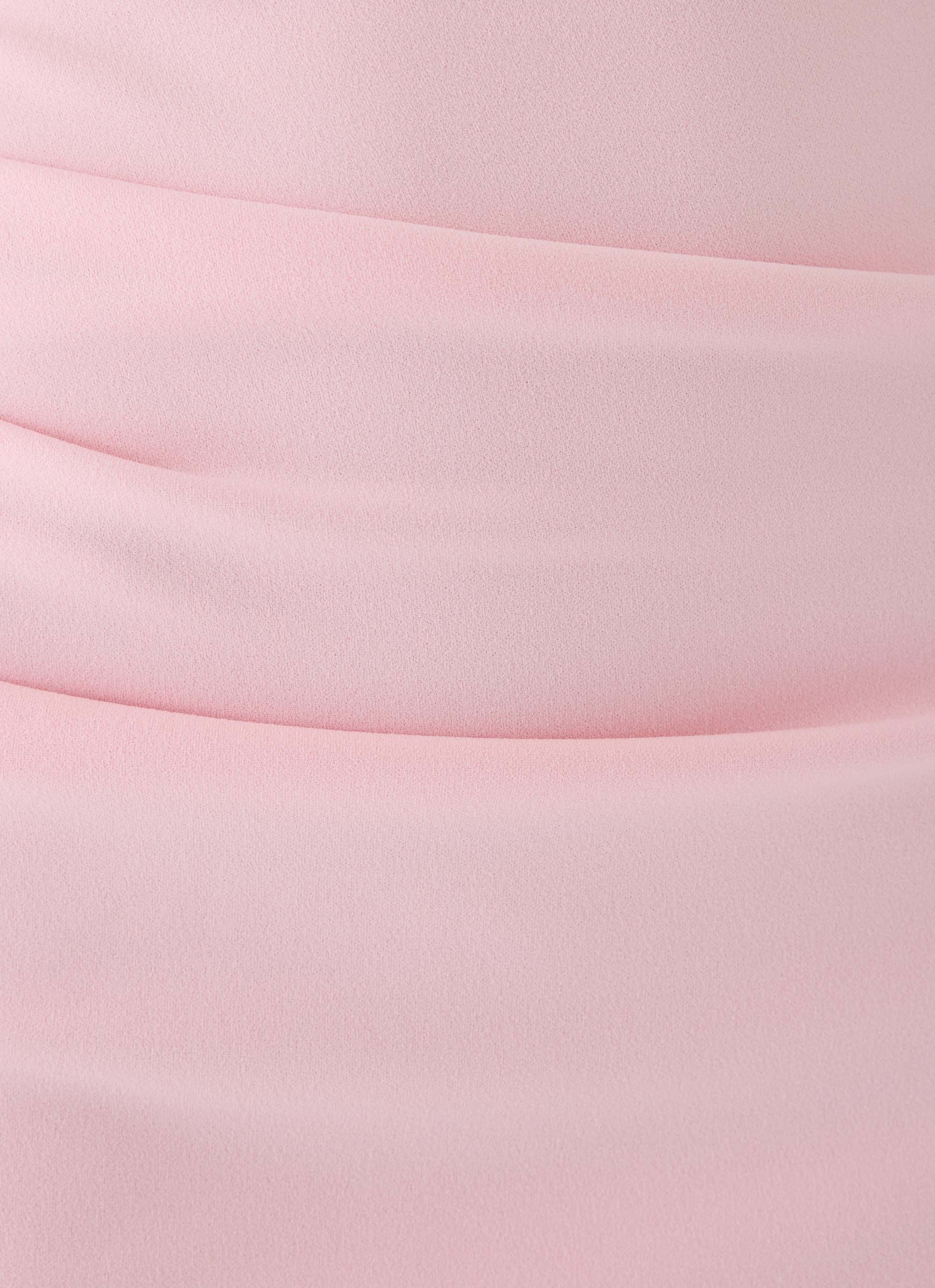 Eluna Strapless Mini Dress - Pink