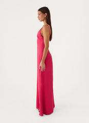 Faria Maxi Dress - Fuchsia