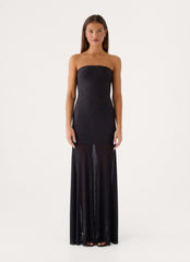 Fever Index Maxi Dress - Black