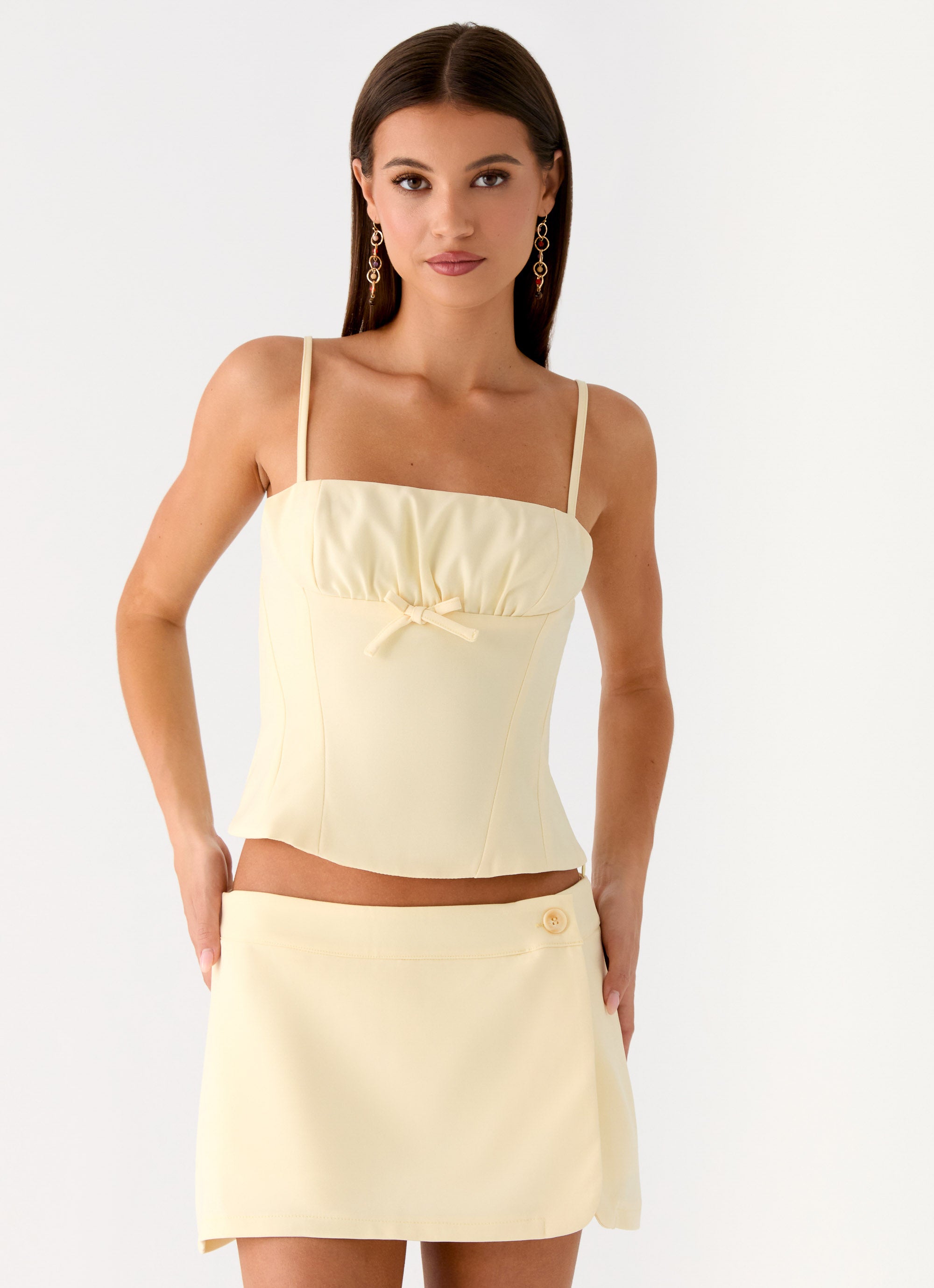 Gowon Top - Butter Yellow