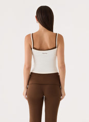 Hollywood Baby Tank Top - Cream