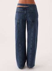 Hugh Denim Jeans - Dark Indigo