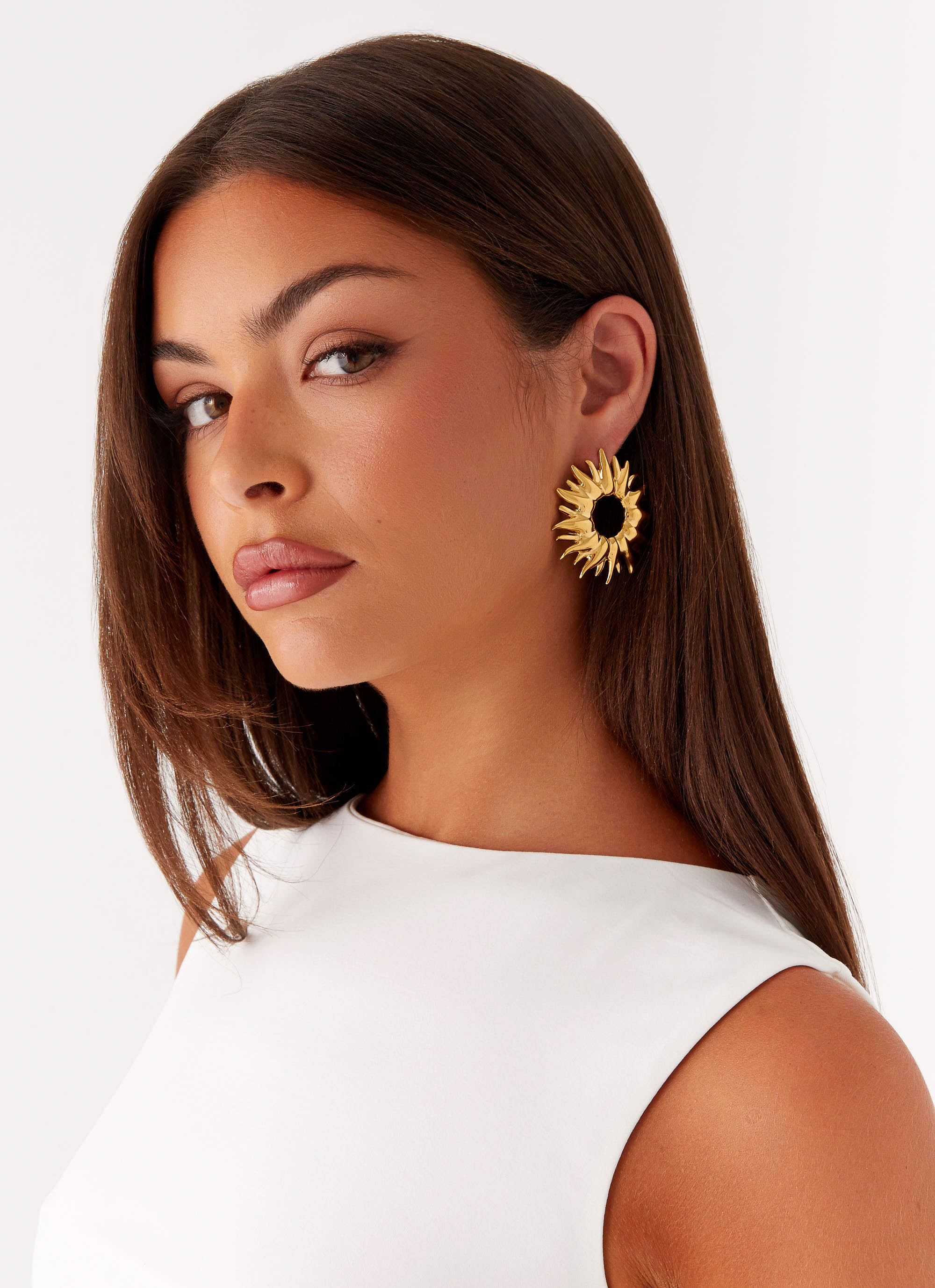 Eliya Earrings - Gold