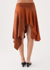 Klose Midi Skirt - Rust