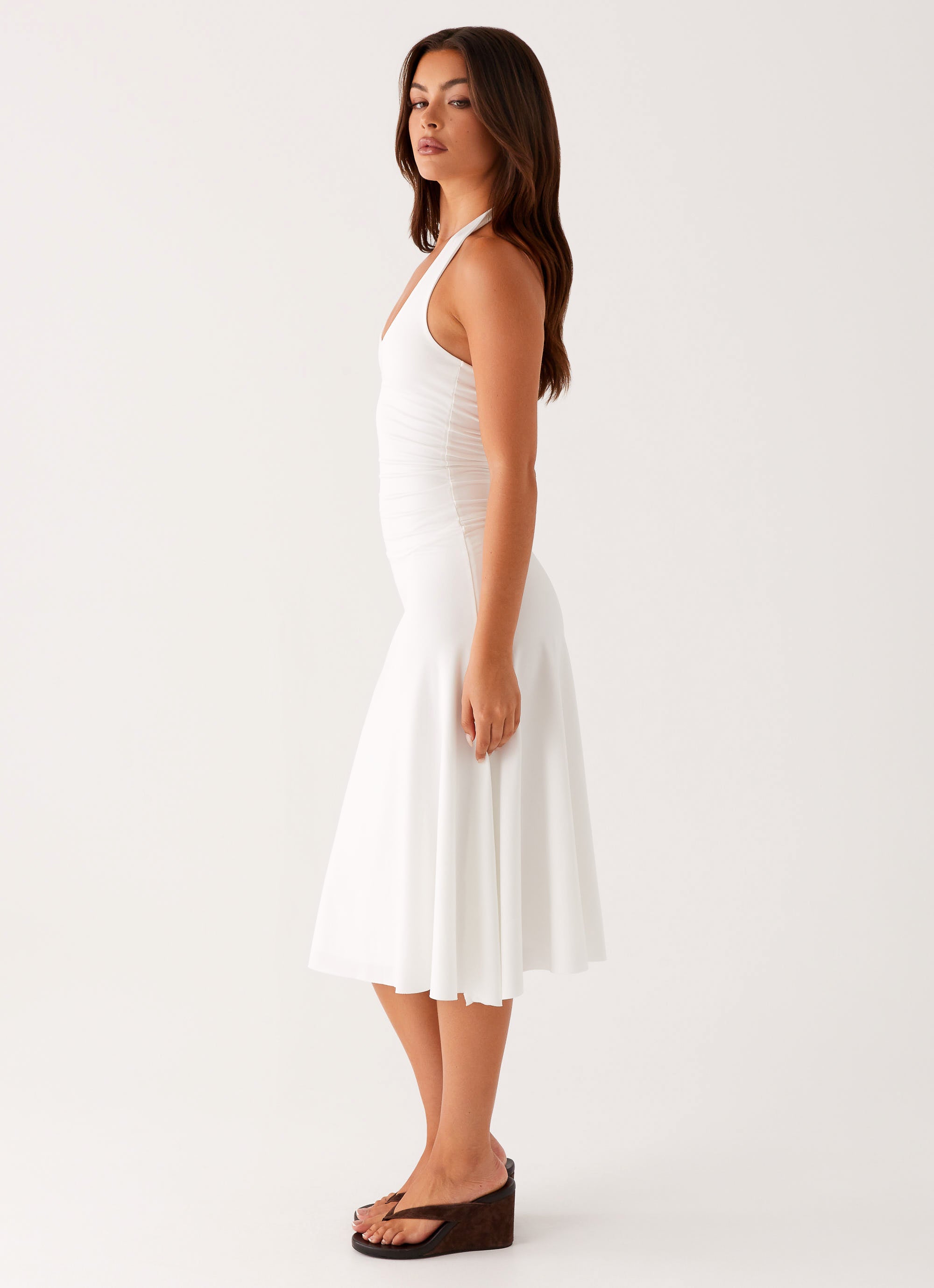 Klyne Midi Dress - Ivory