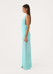 Lia Maxi Dress - Aqua