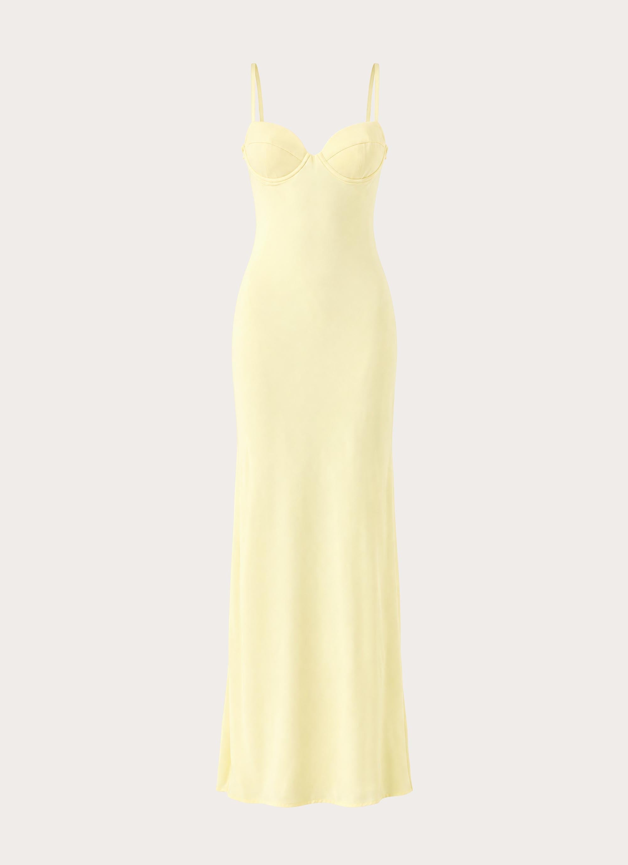 Loved By You Maxi Dress - Butter Yellow
