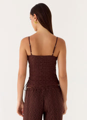 Mackenzie Top - Chocolate