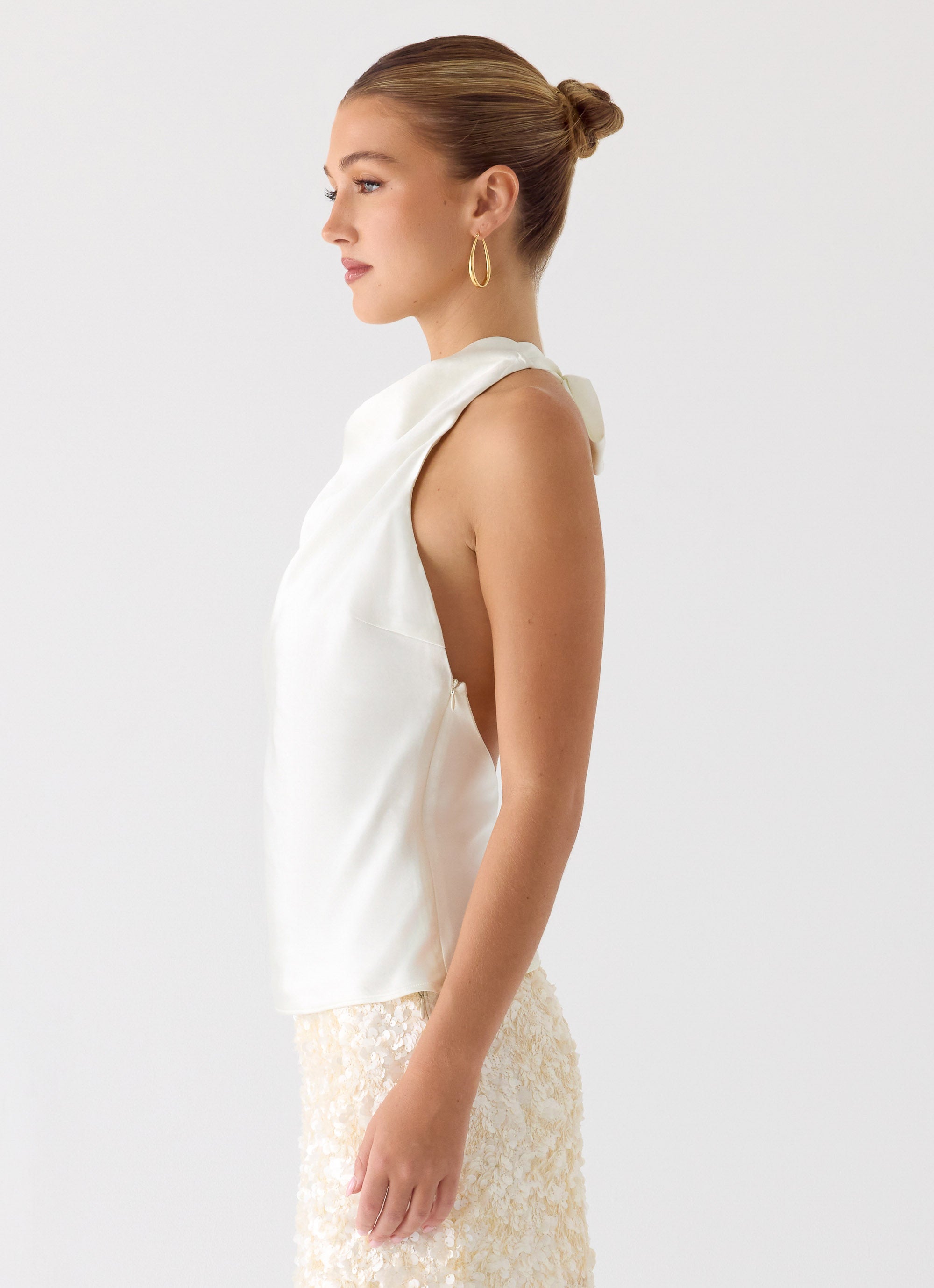Malani Top - White