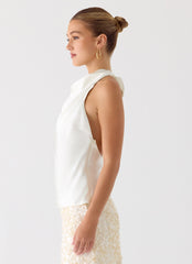 Malani Top - White