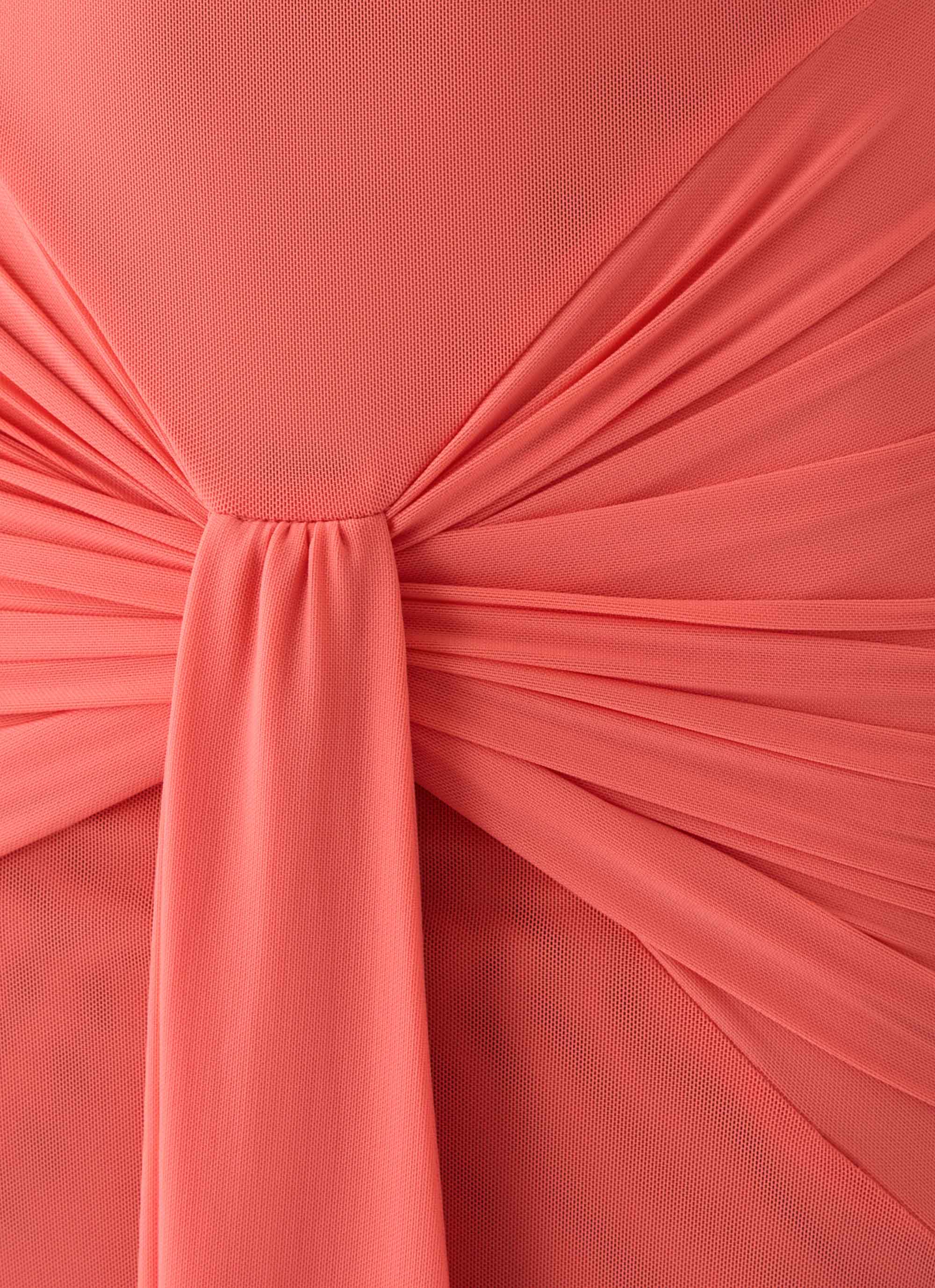 Myrhee Maxi Dress - Coral